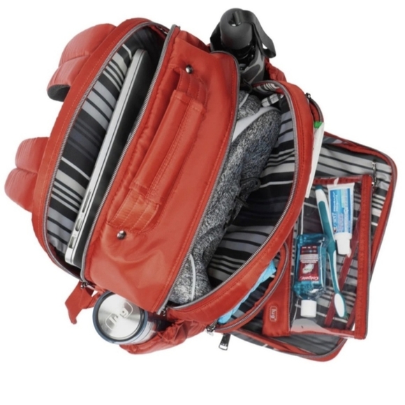 Lug Puddle Jumper SE Backpack in Spice Orange NWOT - Picture 3 of 11